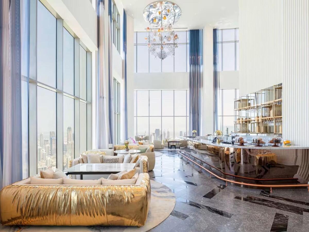 Apartment Luxury One Bedroom Sky With Burj Khalifa View *